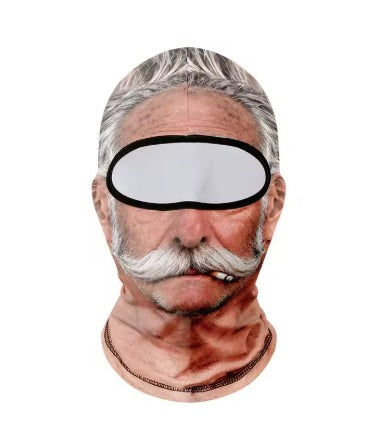 Moustache Mike mask