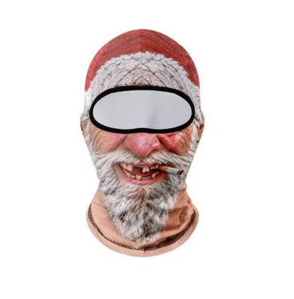 Toothless Santa mask